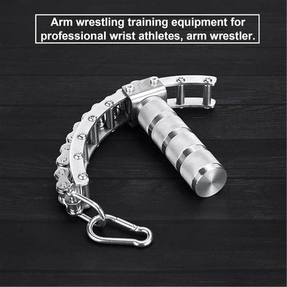 Arm Wrestling Training Equipment, Arm Wrestling Pronation Exercise Handles, Wrist and Forearm Strength Trainer, 304 Stainless Steel, 220 Lbs Weight Capacity