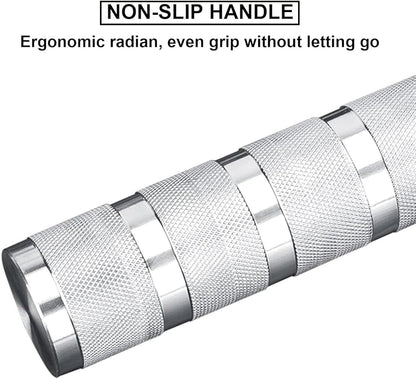 Arm Wrestling Training Equipment, Arm Wrestling Pronation Exercise Handles, Wrist and Forearm Strength Trainer, 304 Stainless Steel, 220 Lbs Weight Capacity