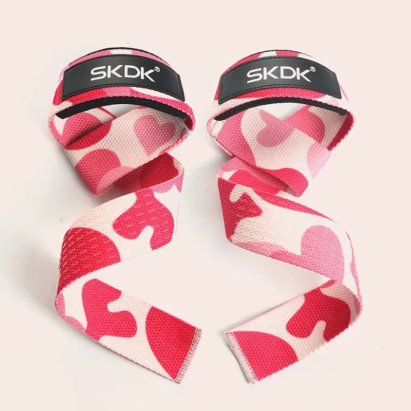 2PC/2PAIR Sports Booster Belt Grip Belt Fitness Pull-Up Bars Pull-Ups Silicone Non-Slip Wear-Resistant Deadlift Belt