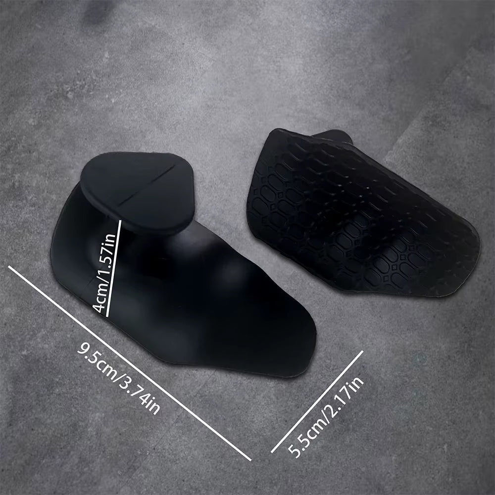 A Set of Silicone Gymnastics Grip Fingerless Fitness Gloves, Male and Female Pull Grip Cross Training Palm Grip Handle Protectio