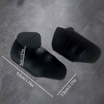 A Set of Silicone Gymnastics Grip Fingerless Fitness Gloves, Male and Female Pull Grip Cross Training Palm Grip Handle Protectio