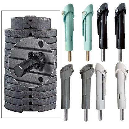 2/1Pcs Multifunctional Weight Stack Pin 10Mm Strength Training Fitness Gym Equipment Bodybuilding Replacement Accessories