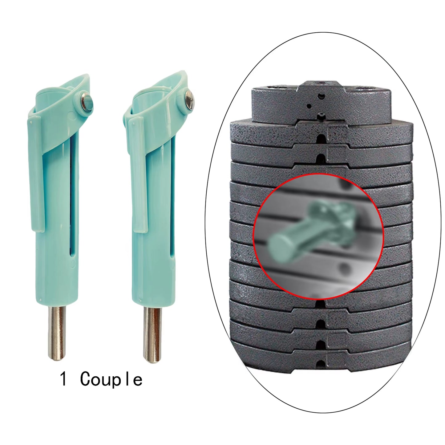 2/1Pcs Multifunctional Weight Stack Pin 10Mm Strength Training Fitness Gym Equipment Bodybuilding Replacement Accessories