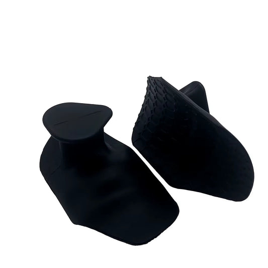 A Set of Silicone Gymnastics Grip Fingerless Fitness Gloves, Male and Female Pull Grip Cross Training Palm Grip Handle Protectio