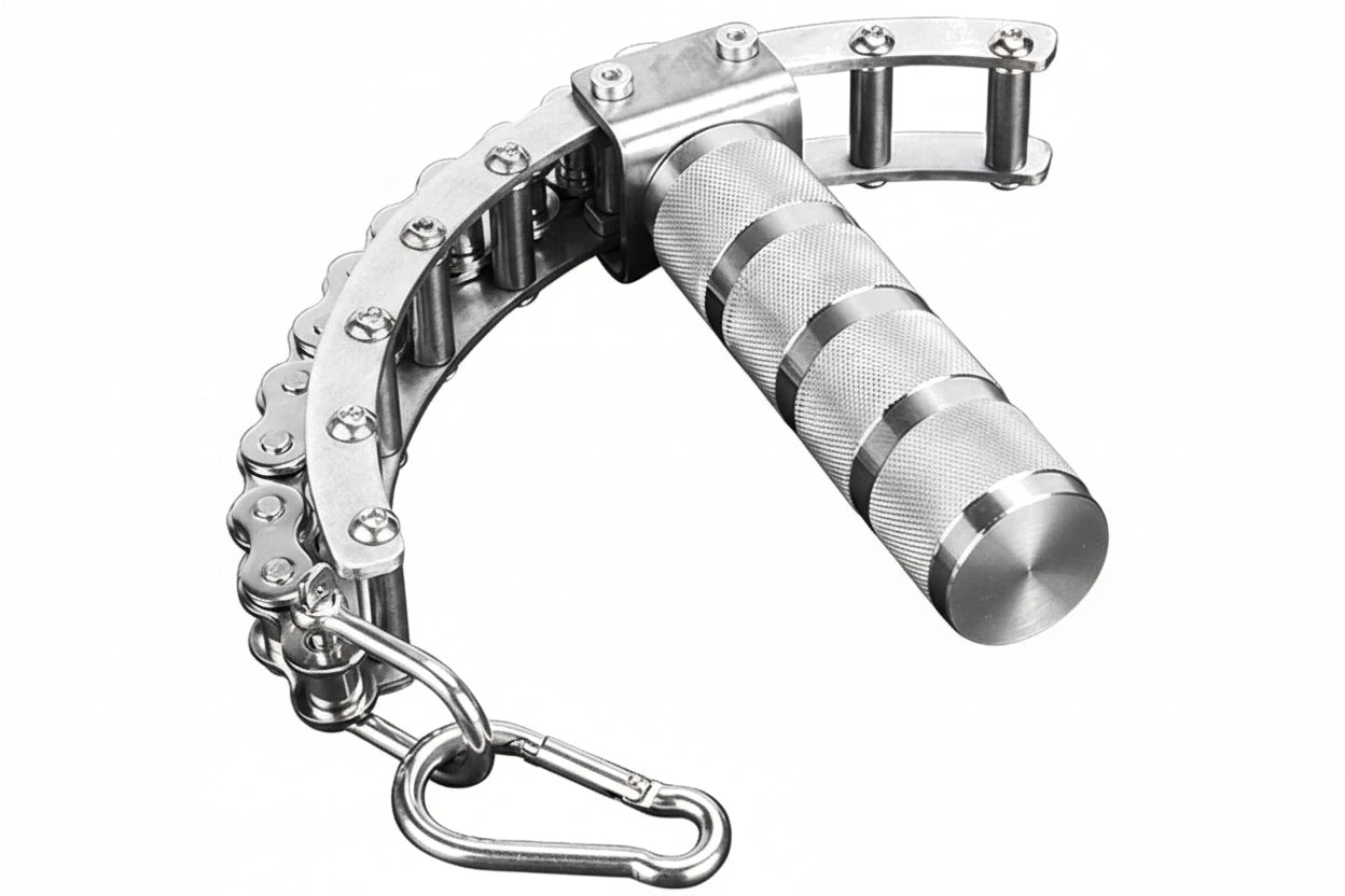 Arm Wrestling Training Equipment, Arm Wrestling Pronation Exercise Handles, Wrist and Forearm Strength Trainer, 304 Stainless Steel, 220 Lbs Weight Capacity