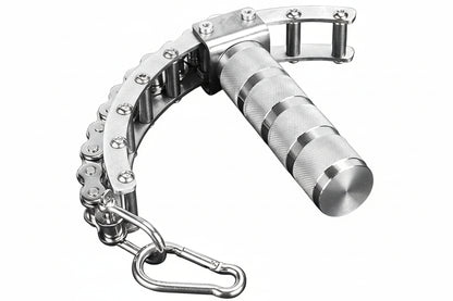 Arm Wrestling Training Equipment, Arm Wrestling Pronation Exercise Handles, Wrist and Forearm Strength Trainer, 304 Stainless Steel, 220 Lbs Weight Capacity